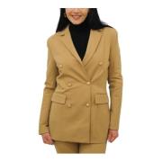 Blazer Jas voor Vrouwen Gaudi , Brown , Dames