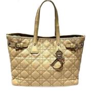 Pre-owned Plastic dior-bags Dior Vintage , Beige , Dames