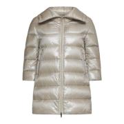 Gewatteerde Nylon Donsjas Herno , Beige , Dames