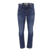 Slim-fit Denim Broek Guess , Blue , Heren