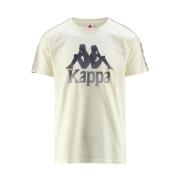 Korte Mouw T-shirt Kappa , Beige , Heren