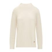 Funnel Neck Sweater Michael Kors , White , Dames