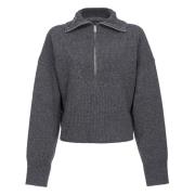 Grijze Raven Caveau Gebreid Pinko , Gray , Dames