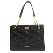 Pre-owned Leather totes Michael Kors Pre-owned , Black , Dames