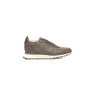 Echt Leren Platform Sneaker Dames Cerruti 1881 , Beige , Dames