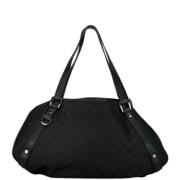 Pre-owned Canvas gucci-bags Gucci Vintage , Black , Dames