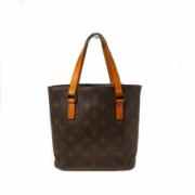 Pre-owned Canvas louis-vuitton-bags Louis Vuitton Vintage , Brown , Da...