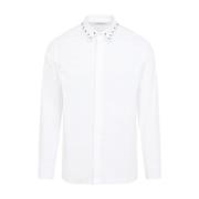 Witte Overhemden voor Mannen Aw24 Valentino , White , Heren