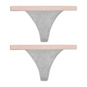 Twee-Pack Strings Emporio Armani , Gray , Dames