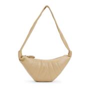 Stijlvolle Medium Croissant Schoudertas Lemaire , Beige , Dames