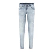 Lichtblauwe Denim Jack Dylan Model Pure Path , Blue , Heren