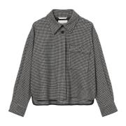 Overshirt boxy vorm Marc O'Polo , Black , Dames