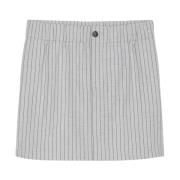 Pinstripe minirok Marc O'Polo , Gray , Dames