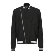 Nylon bomberjack Balmain , Black , Heren