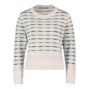 Chunky Gebreide Trui met Ribboorden Betty & Co , Multicolor , Dames