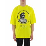 Korte Mouw T-shirt Corsinelabedoli , Yellow , Heren