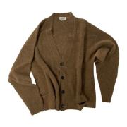 Vernietigde Zand Cardigan Atomofactory , Brown , Dames