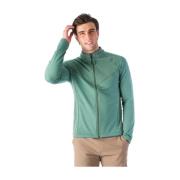 Olijf Fleece Jas DKB , Green , Heren