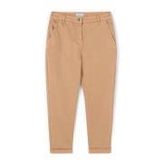 Katoenen Chino Broek Motivi , Beige , Dames