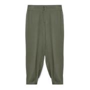 Wortel Snit Katoen-Lyocell Broek Fiorella Rubino , Green , Dames