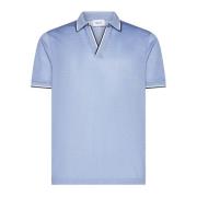 Lichtblauwe T-shirts en Polos D4.0 , Blue , Heren