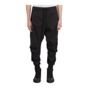 Nylon Joggingbroek Andrea Ya’aqov , Black , Heren