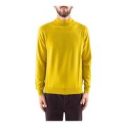 Turtleneck Jumpers in extrafijne wol Corsinelabedoli , Yellow , Heren