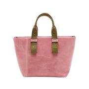 Rosa Mini Leren Crossbody Tas Biagini , Pink , Dames