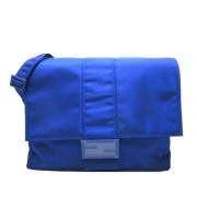 Pre-owned Nylon crossbody-bags Fendi Vintage , Blue , Dames