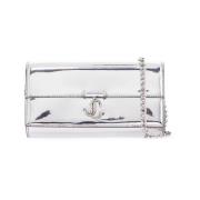 Spiegeleffect Mini Schoudertas Jimmy Choo , Gray , Dames