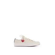 Chuck 70 Low-Top Sneakers Comme des Garçons Play , White , Unisex