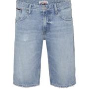 Blauwe Bermuda Shorts Tommy Jeans , Blue , Heren