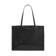 Moderne Shopper Mirra Zwart The Bridge , Black , Dames