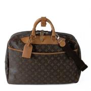 Pre-owned Coated canvas travel-bags Louis Vuitton Vintage , Brown , Da...