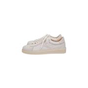 Gevlochten Gebreide Sneakers Eleventy , Beige , Dames