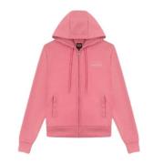 Roze Hoodie met rits Colmar , Pink , Dames