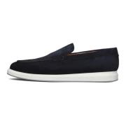 Suede Instappers Orion Magnanni , Blue , Heren