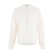 Lange Mouw Blouse Anna Van Toor , Beige , Dames