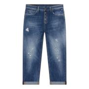 Cropped Jeans Dondup , Blue , Dames