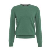 Groene Gebreide Trui Aw24 Gender , Green , Heren