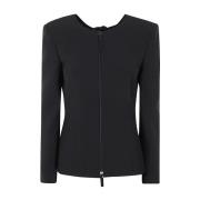 Nachtjas met gat op de rug Giorgio Armani , Black , Dames