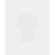 Geborduurd Bloemen Poloshirt Kenzo , White , Heren