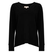 Zwarte Sweater Collectie Michael Kors , Black , Dames