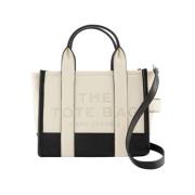 Ivoor Leren Kleine Tote Tas Marc Jacobs , White , Unisex