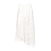 Witte Solara Rok Ulla Johnson , White , Dames