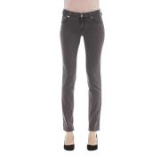 Vintage Style Slim Jeans Jacob Cohën , Gray , Dames