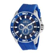 Pro Diver Quartz Horloge - Blauwe Wijzerplaat Invicta Watches , Gray ,...