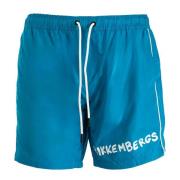 Mannen Mediterrane Blauwe Boxer Zwemkleding Bikkembergs , Blue , Heren