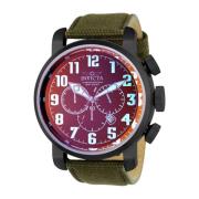 Aviator Quartz Horloge - Zwarte Wijzerplaat Invicta Watches , Black , ...