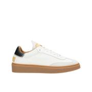 Leren Sneakers Bossa Nuovo Stijl Shabbies , Beige , Dames